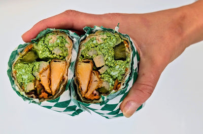 Green Eggs and Ham Wraps