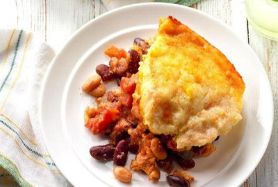 Cornbread Frijoles
