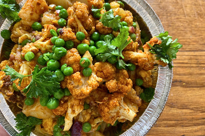 🌼 Aloo Gobi Matar – Golden, Fragrant & Comforting