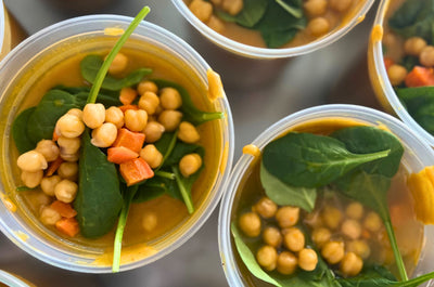 Chana Masala with Samosa!