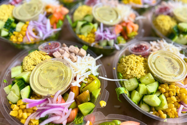 4. 🌽 Vegan Cobb Salad – Fresh & Hearty