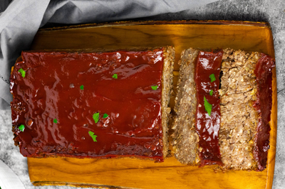 Lentil Loaf with Harvest Veg