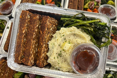 Lentil Loaf w/ Potato Mash - GF & Freezer Friendly