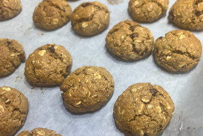 Oatmeal Cranberry & Chocolate Chunk Cookies