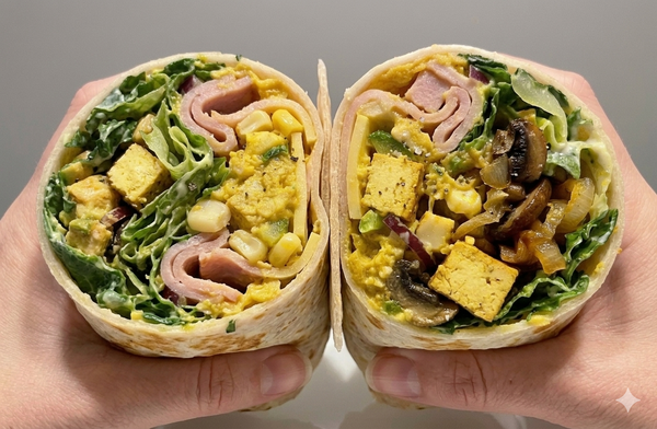 🌯 Omelette Wraps – The Ultimate Plant-Based Omelette Wraps
