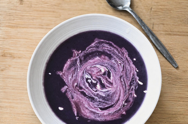 🟣 Purple Cabbage Soup – Creamy, Cozy & Vibrant