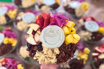 🍓 Fruit Protein Bowl – Full & fresh