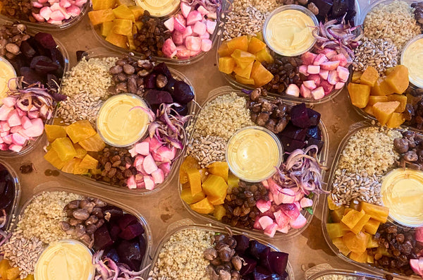 5. 🍠 Roasted Root Bowl – Earthy, Bright & Juicy