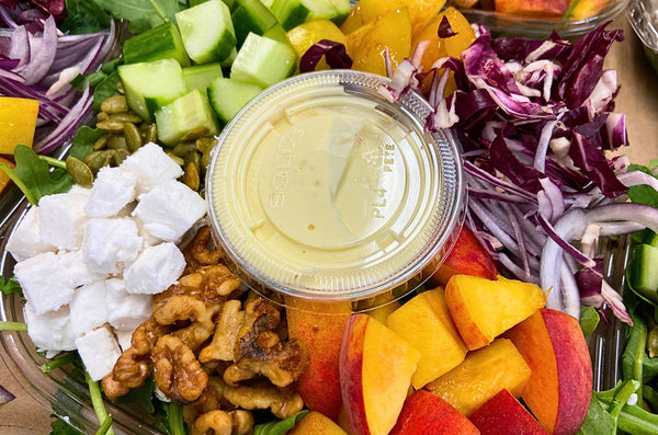 🍑 Peach Please Salad – Summer in a Bowl