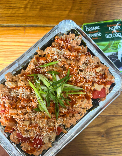 New School Salmon Sushi Bake!