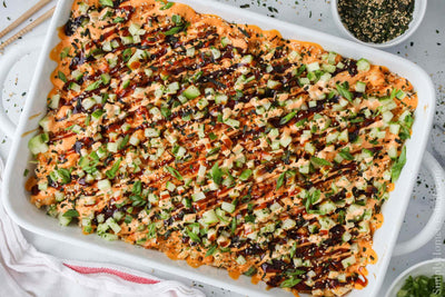New School Salmon Sushi Bake!