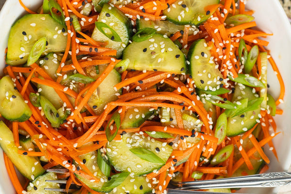 Carrot and Cucumber Refresher Bowl