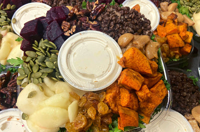 🥗 Roasted Lentil Salad – Earthy, Sweet & Satisfying