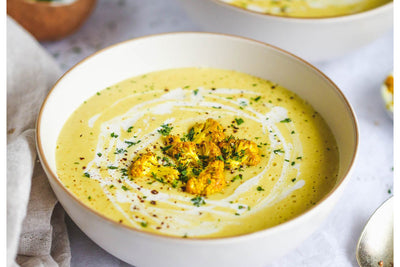 🥣 Cauliflower Soup – Creamy, Golden & Comforting